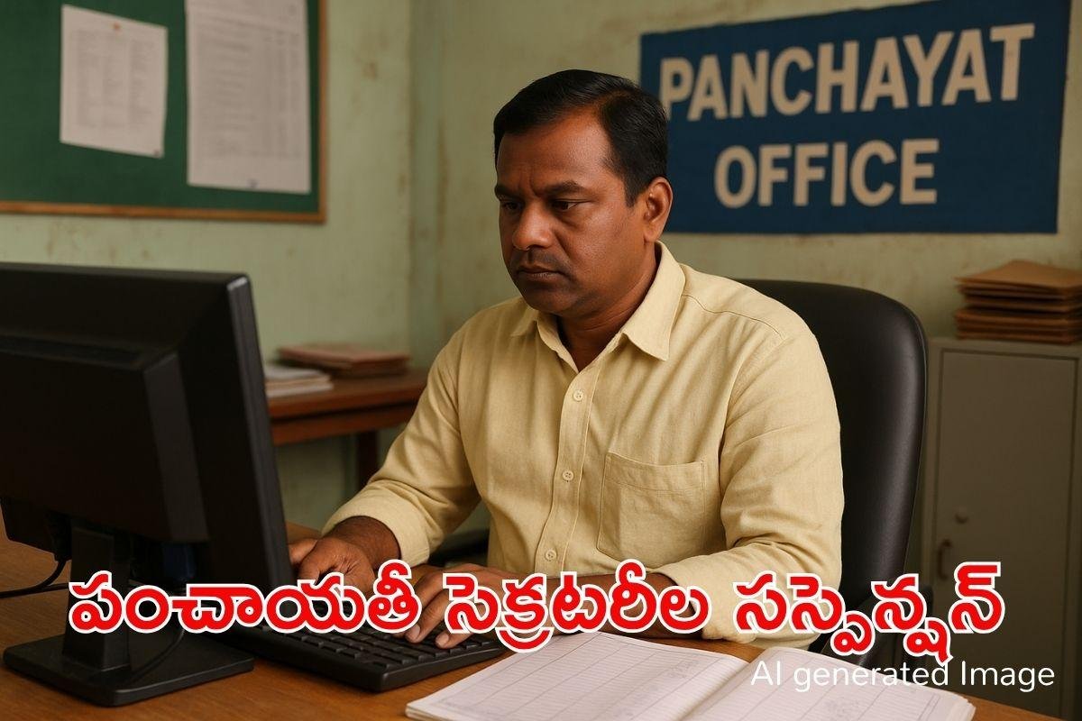 Panchayat Secretaries: స్వర్ణ పంచాయతీ డేటాలో గందరగోళం..26 మంది పంచాయతీ కార్యదర్శులపై సస్పెన్షన్